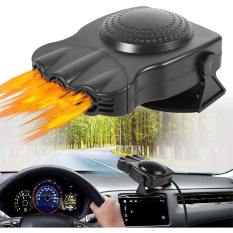CSPARKV Car Heater Fan, 12V 150W 360° Rotation Portable 2 in 1 Car Fan ...
