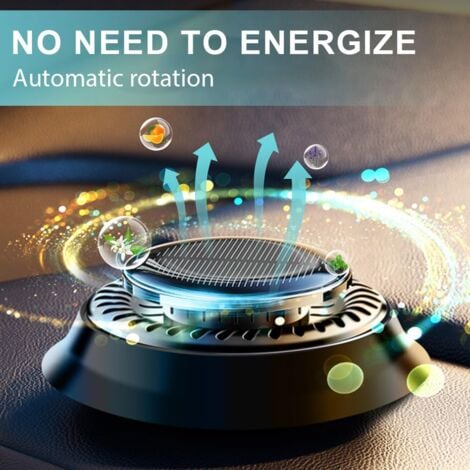 CSPARKV (2 Pieces) Car Heater for Defrosting Car Windshield, Mini Portable Kinetic Heater, Kinetic Heater with Solar Battery, Efficient Defrosting and Antifreeze