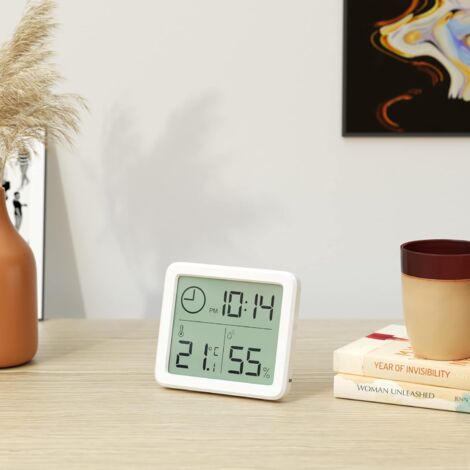 thumbnail interactive-video image 1 of Digital Indoor Temperature Humidity Monitor Digital Hygrometer Thermometer - Indoor Temperature & Humidity Monitor With Comfort Indicator Digital Thermometer Hygrometer 1 of 13