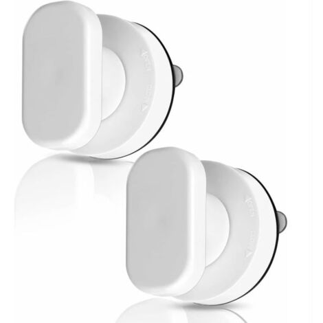 6.5x6.5x5cm,2 Pieces Suction Cup Door Handle, Suction Cup Pull Handle, Suction Cup Handle Bay Window Handles with Strong Suction Cup for Bathroom Cupboard Drawer Glass Mobility Handle Pulls (1/5)