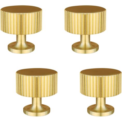 gold knobs for dresser HIZEFSOO 4PCS Brass Drawer Knobs, Solid Copper Gold Brass Cabinet Decorative Knob Vintage Antique Flower Round Brushed Gold Solid Copper Drawer Cabinet Knob Pull Handle 2 pcs x Knobs2 pcs x Screws Unique Bargains 2pcs Crystal Cabinet Knobs 24mm Drawer Pulls for Cupboard Wardrobe Dresser Clear Gold one_size Solid Brass Furniture Handles Hardware