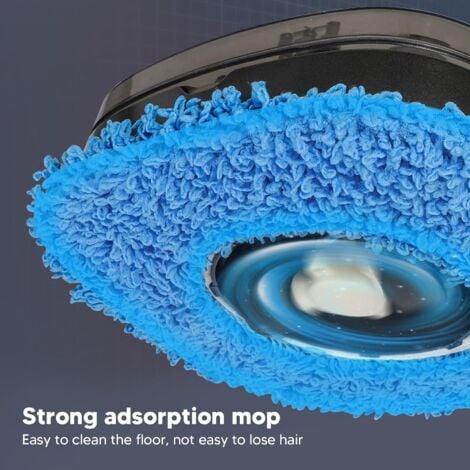 CSPARKV High Efficiency Floor Washing Robot, Powerful Cleaning, Smart Work, Good Performance, 18650 Lithium Battery with Water Tank, Vacuum Cleaner Cleaning