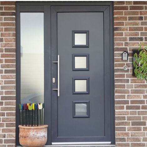 Secure key box house shape emergency key code safe key sage garage, 15x13.5x7 cm, black/grey