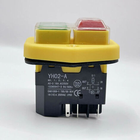 CSPARKV Built-in switch - 250V KJD17 B voltage-free switch with undervoltage release and coil contact executed