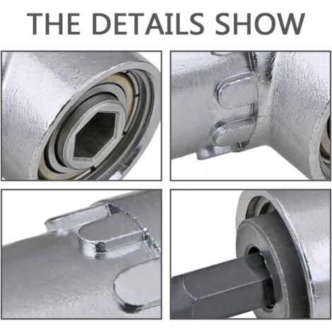 Screwdriver Adapter Holder 105 Degree Right Angle Drill Driver and ...