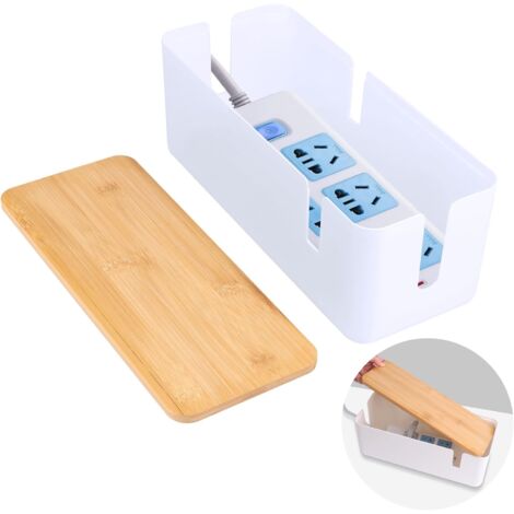 Cable Management Box (23.5x12x11.5cm), Cable Hider Box Cable Storage