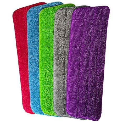 CSPARKV 5pcs Mop Replacement, Replacement Cleaning Cover Mop Replacement Pads, Microfiber Spray Mop for Spray Mops, 42 14 cm (1/4)