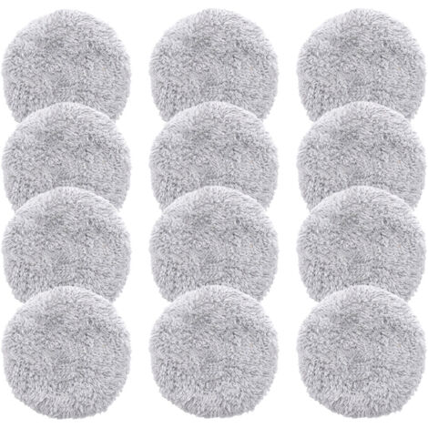 CSPARKV 12 Pack Window Cleaning Cloths Robot Vacuum Cleaner Parts Wet Mop for Window Cleaning Robot