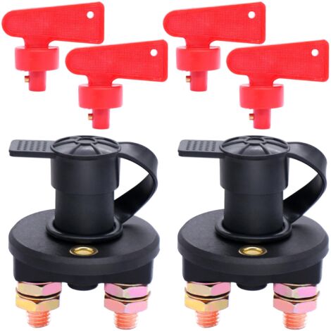 Battery Isolator Disconnect Cut Off Power Kill Switch for Car Truck Boats12V/24V