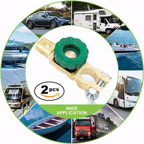 Dual Car Vehicle RV Marine Boat Battery Isolator Master Switch Disconnect Power Cut Off