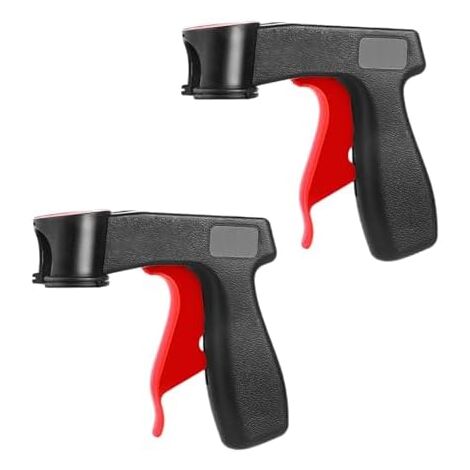 CSPARKV 15x 2x13cm 2 Set Paint Spray Gun Accessories - Paint Gun Handle - Bottle Holder - Spray Can Holder - Handle Holder - Spray Bottle Holder (1/5)