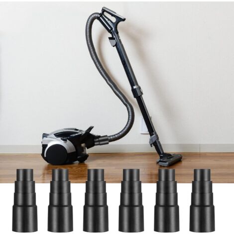 CSPARKV 6Pcs Vacuum Hose Adapters, Vacuum Hose End Connector Adapters for Universal Shop Vacuums