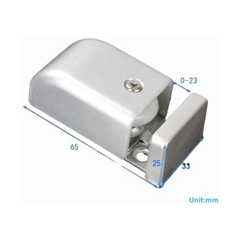 CSPARKV 64x32mm Adjustable Barn Door Guide, Wall Bracket, Bottom Bracket, Sliding Hardware, Door Guide, Door Bracket, Sliding Door Fittings