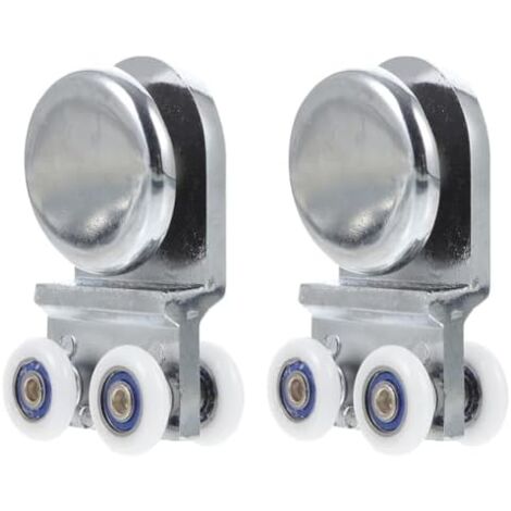 CSPARKV 72mm Aluminum Alloy Sliding Door Roller, Quiet Operation, Compatible with 6-10mm Glass (1/5)