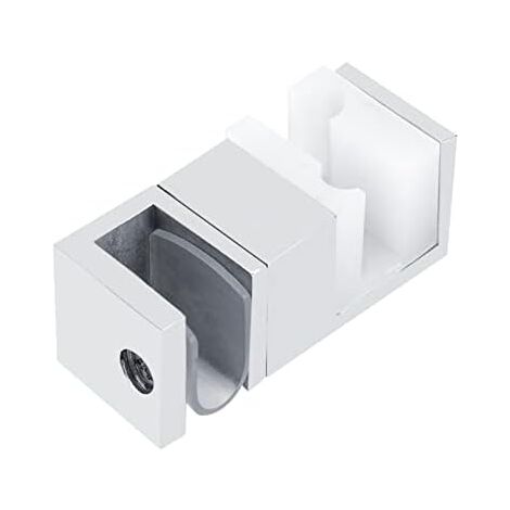 CSPARKV 6x2x2cm Sliding Shower Door Bottom Guide Stainless Steel Sliding Door Bottom Guide for Office Household (1/5)