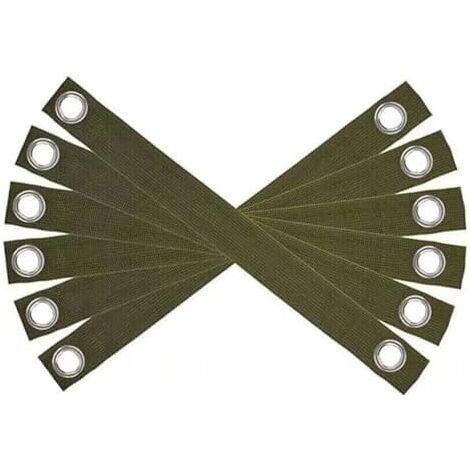 CSPARKV 40x3.8cm Garden Ties for BindingTree Fixing Support Strap for Seedling Planting and Hurricane Protection Tree Straightening Strap (6pcs) (1/5)