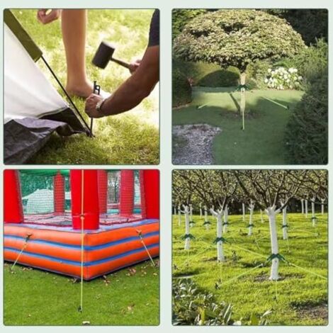 CSPARKV 40x3.8cm Garden Ties for BindingTree Fixing Support Strap for ...