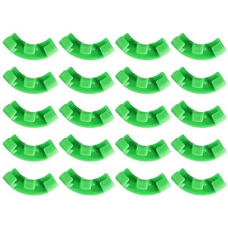 CSPARKV 20Pcs 90 Degree Plant Bender Plant Growth Handling Kit Wall Mounted Fixture Holder Plant Ties Plastic Stem Holder Climbing Training Supplies (1/5)