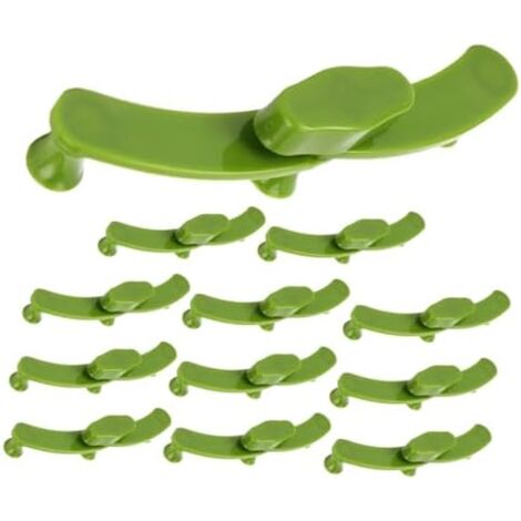 CSPARKV 12.5cm12Pcs Branch Shaper Netting Branch Trellis Plant Netting Garden Edging Garden Shears Plant Ties Garden Tools Plastic Plant Stakes (1/5)