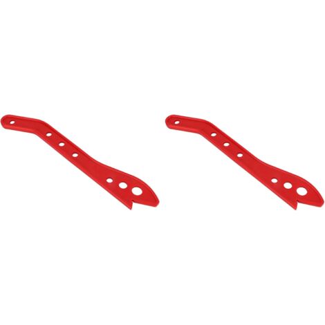 CSPARKV 2Pcs Safety Red Woodworking Push Sticks and Push Blocks, Ideal for Woodworkers on Table Saws, Router Tables, Band Saws (1/5)