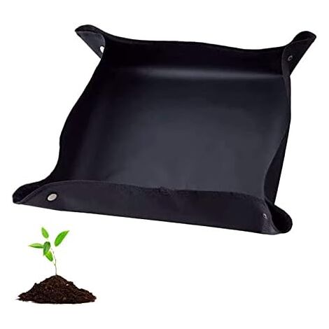 CSPARKV Potting Mat, Waterproof Plant Mat Foldable Gardening Mat Garden Flower Planting Mat for Repotting Succulents Indoor Garden Plant Care (1/4)