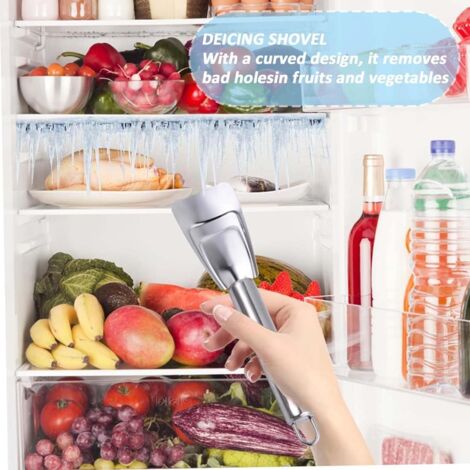 Scraper For Freezer CSPARKV 2 Pieces Ice Scraper for Refrigerator Freezer Scraper Ice ...