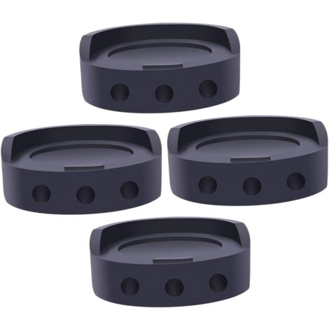 CSPARKV 4 Pack Washing Machine Base Pads Shock Absorbing - Non-Slip Furniture Riser Pads (1/4)
