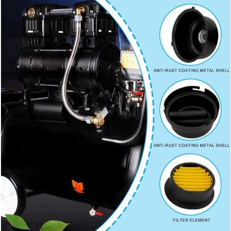 4Pack Air Filter for Compressor, Air Filter for Compressor, 5/8" 20mm Thread, Metal Intake Filter, for Compressor, Air Filter, Air Compressor, Spare Parts