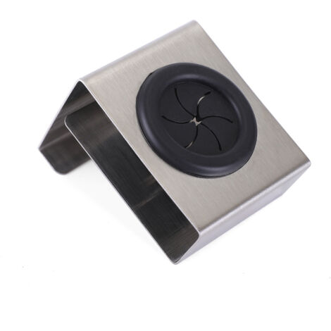 Push Kitchen Hook, Stainless Steel, 5 x 6 x 4 cm, Matte Silver (1/5)