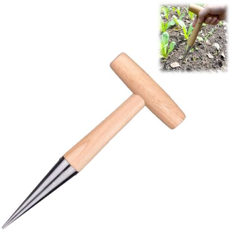 Blumenzwiebelpflanzer Aus Stahl – Mit Kunststoffgriff Für Löcher Bis 10 Cm Tiefe