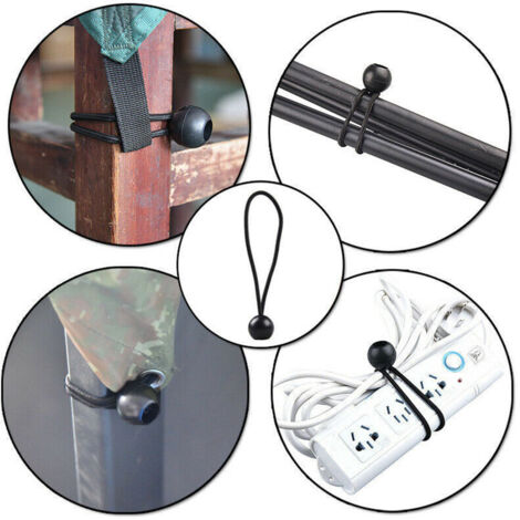 Keeper Spanngurte Mit Knebelkugeln, 20,3 Cm – Robuste Bungee-Cords Für Baldachin & Mehr