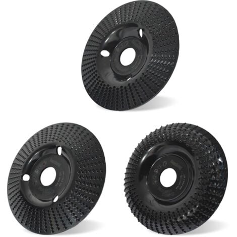 EMagTech Winkelschleifer Scheiben 3er Set 115mm - Holzschnitzscheiben Titanstahl