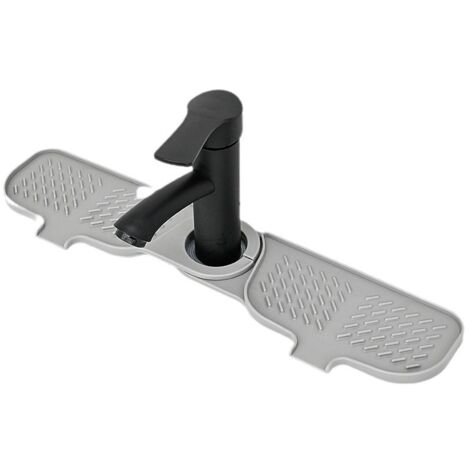 2 Silikon Wasserhahnmatten - Spritzschutz Für Küche & Bad 45x10cm