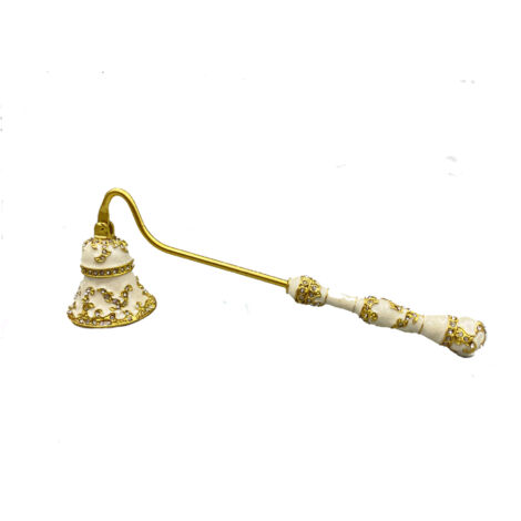 Goldener Kerzenlöscher Aus Metall – Löst Dochte Sauber & Sieht Dazu Noch Edel Aus