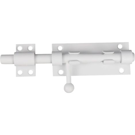 Croerw Schiebetürriegel 3 Zoll - Klappbarer Türverschluss Kupferoptik