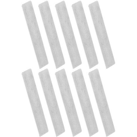 10x Luftkompressor Ventilplatten - Öl-Luftkompressor Ersatzteile Für Pumpenkopf (Typ B, Metall)