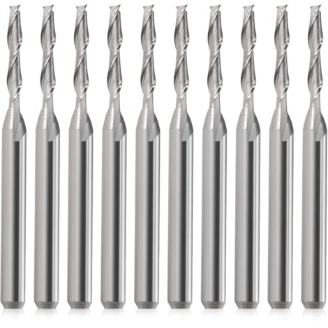 TMAX 10-teiliges Fräser-Set Für Dremel – HSS Mit Titanbeschichtung