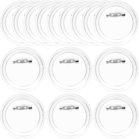30 Stück Silberne Sicherheitsnadeln Mit Löchern – 40 Mm, Für Namensschilder, Abzeichen & Basteln