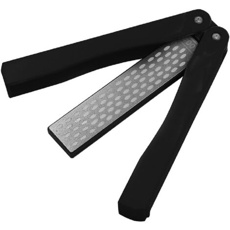 Einziehbarer Diamant-Schleifstift – Tragbar, Länge 14-23 Cm, Für Messer, Jagd, Angeln, Mit Clip