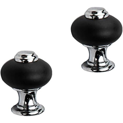 HOMOCONO Herzförmige Schubladenknöpfe 2 Stück - Keramik Möbelgriff Bunt