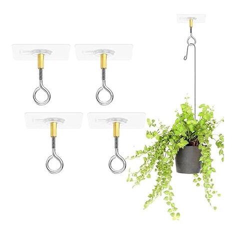 200 Stück Selbstklebende Haken - Bohrfreie Aufhänger Für Decke & Wand