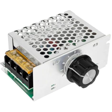 Régulateur De Vitesse Moteur AC 220V 4000W Avec Interrupteur Start-Stop - Pour Meuleuse Et Outils