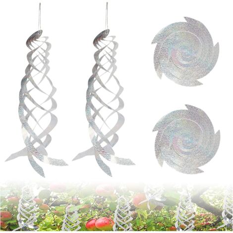 KOKMEYA Vogelschreck Band - Reflektierend & Wetterfest Für Garten & Balkon