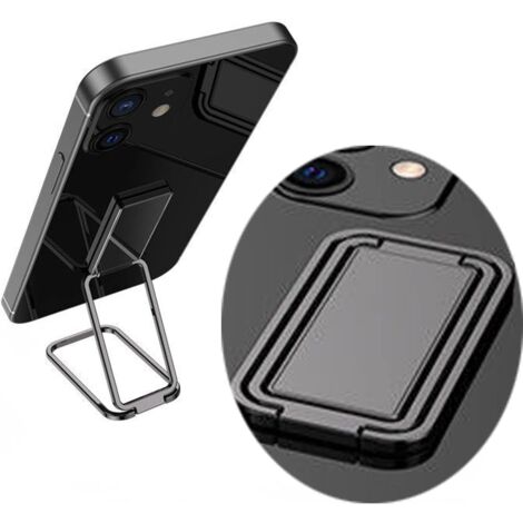 Magnetischer Telefonringhalter Mit Magsafe - Abnehmbarer Fingerring, Ständer & Griff Für IPhone/Android (Lila)