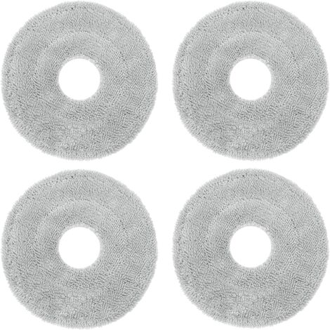 Chiffons De Vadrouille De Rechange Pour Robots Xiaomi/Dreame - Lot De 4, Compatible X20, X10+, X50 Ultra, L10s Ultra, Etc. - 5