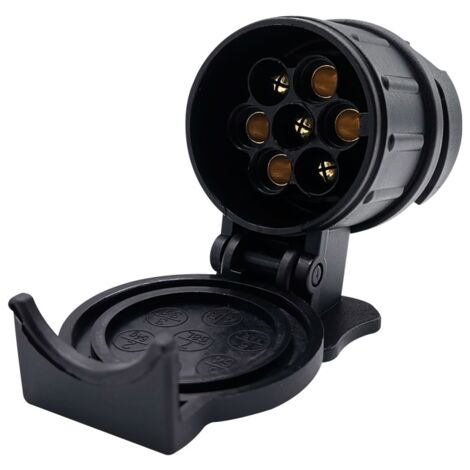 Norhogo 7-polig Auf 13-polig Anhängeradapter - Stecker Konverter Für Wohnwagen, LKW & Autos