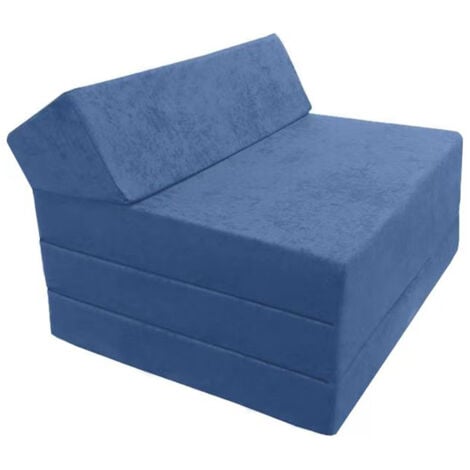 Matelas Pliable 70x200x10cm - Matelas Futon Pliant 2 en 1 - Matelas Mémoire de Forme - Canapé Lit pour Adulte Enfant - Matelas d'Invités et Matelas de Voyage