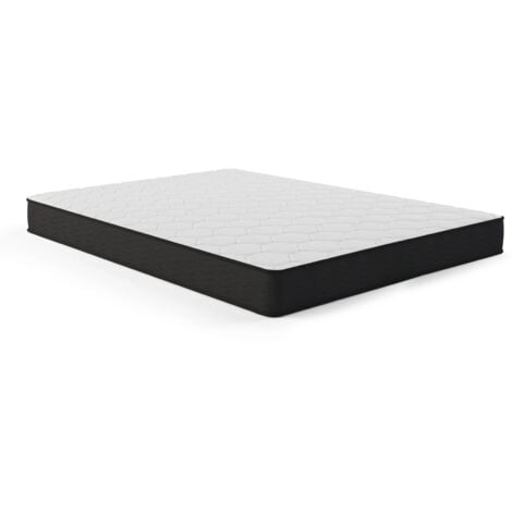 Matelas à Ressort 140x190cm - Épaisseur 20 cm - Matelas à Ressort avec Mousse - pour deux personnes