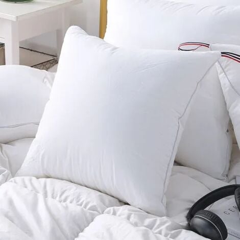 Ensemble Matelas et Couette et 2 Oreillers - Matelas 140x190x15cm + 1 Couette 220x240cm + 2 Oreillers 60x60cm - Zones de Confort Mousse Adaptative (Tous dans un colis)