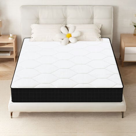 IZTOSS Matelas Mousse 90x190cm - Épaisseur 15 cm - pour Adulte Enfant - Zones de Confort Mousse